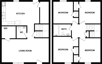 Woodsview Apts. Four Bedroom